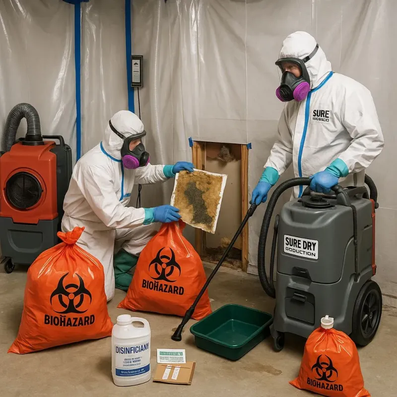 Contaminated Water Handling Protocols process in Norton Shores, MI