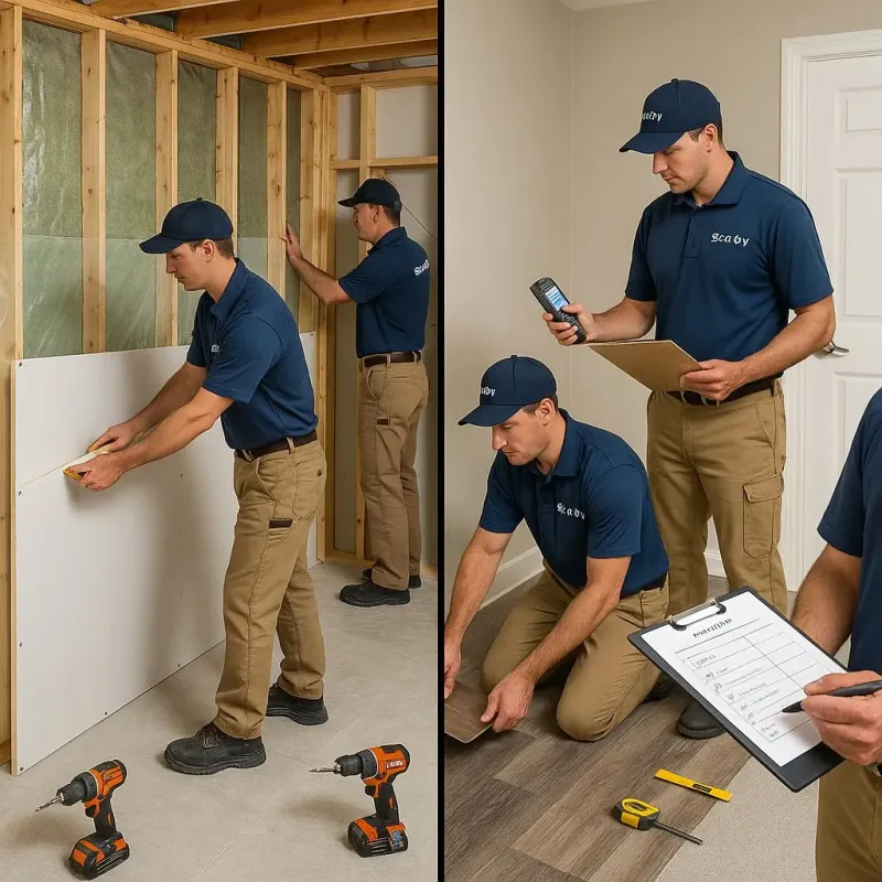 Repairs and Reconstruction process in Norton Shores, MI