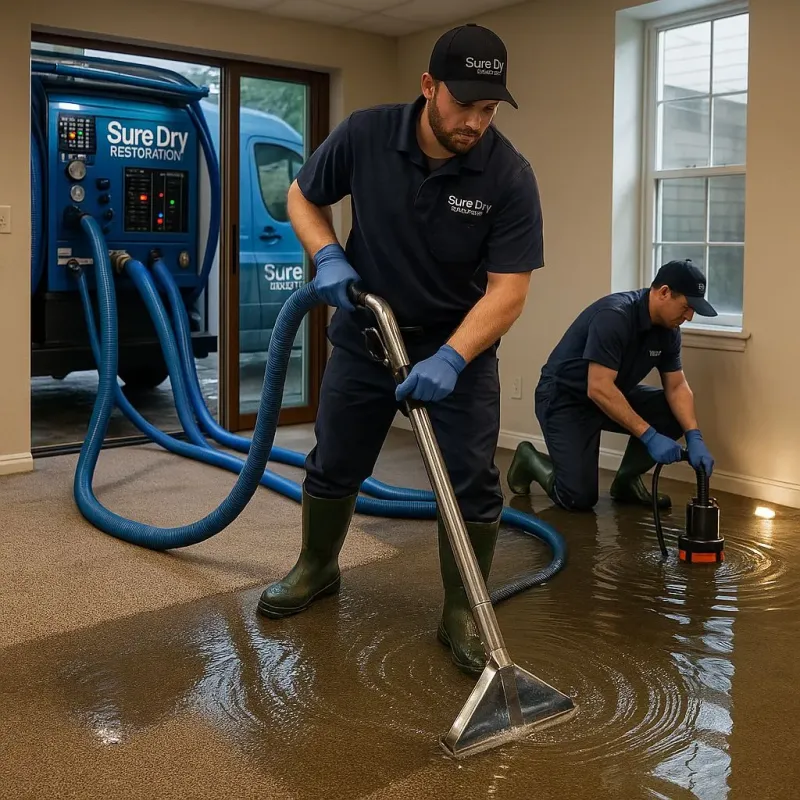 Water Extraction and Removal process in Norton Shores, MI